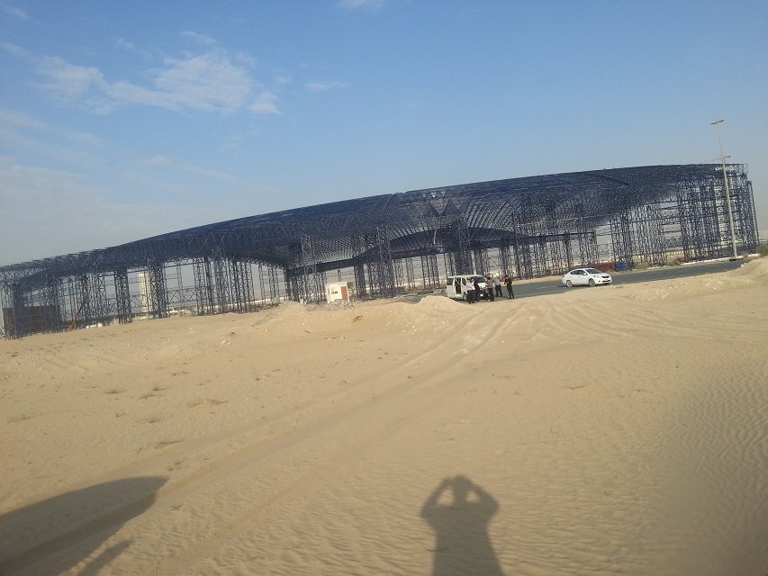 荥阳大型场馆网架工程