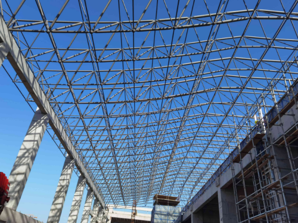 荥阳网架加工工艺如何保证质量?